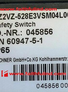 Euchner 045856 安士能全新安全开关 NZ2VZ-528E3VSM04L060
