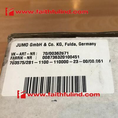Jumo 00362671 久茂全新温控器 703575/281-1100 DICON 400