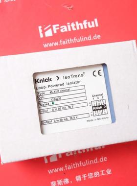 Knick 45 A2/1 科伲可全新信号变送模块 IsoTrans 45A2/1 Channel