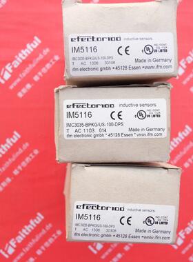 IFM IM5116 易福门全新电感式传感器 IMC3035-BPKG/US-100-DPS