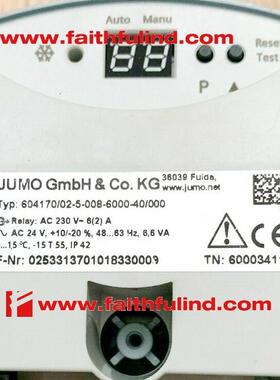 Jumo 60003411 久茂全新温度传感器  frostTHERM-ATE 604170/02-5