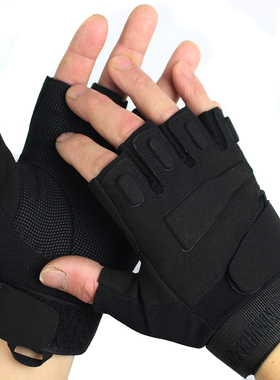 特种兵战术手套作战半指防刺黑鹰格斗户外军迷装备防割作训男冬季