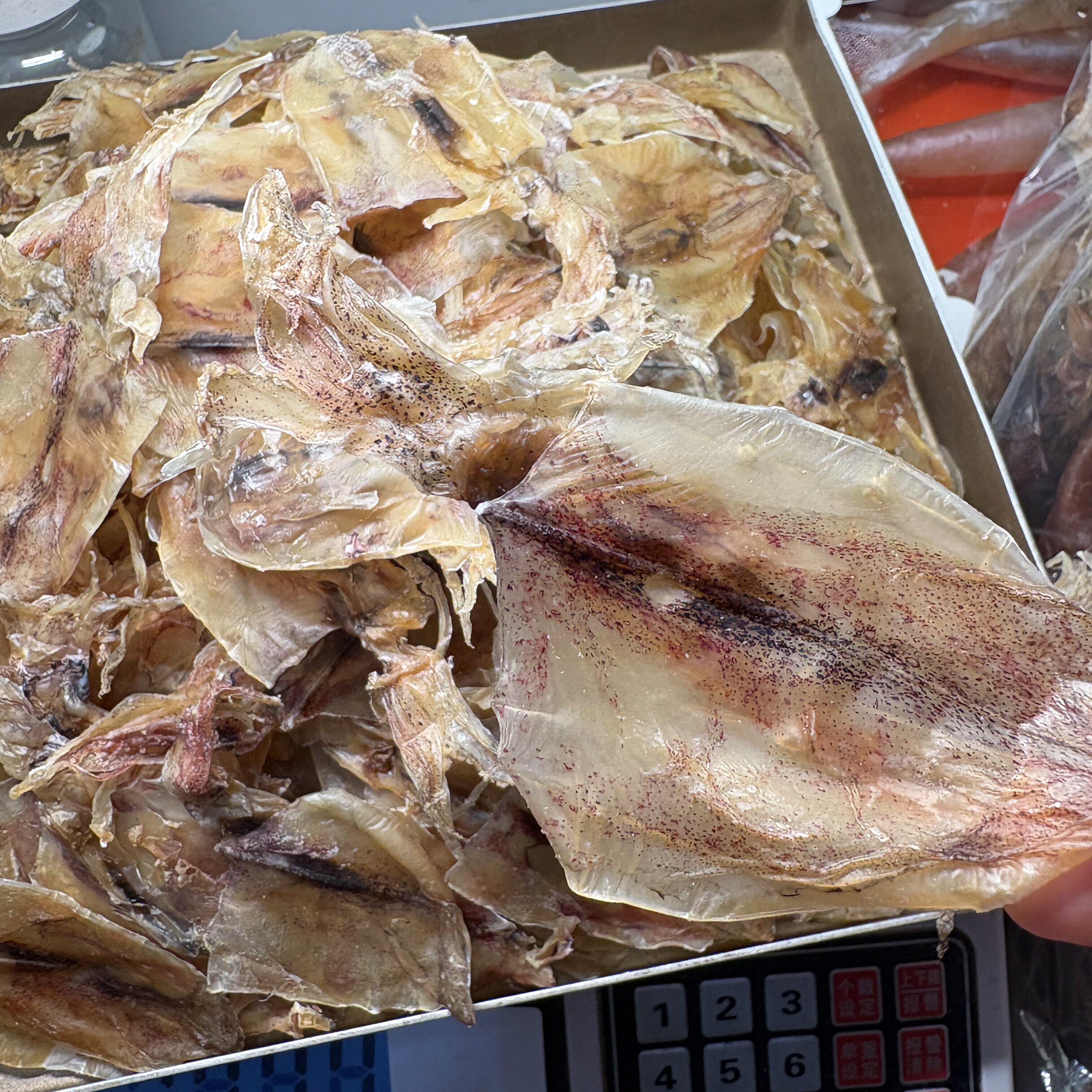 北海船晒鱿鱼片小鱿片肉嫩炒菜华侨船小片鱿