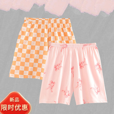 儿童纯棉短裤夏季薄款家居裤
