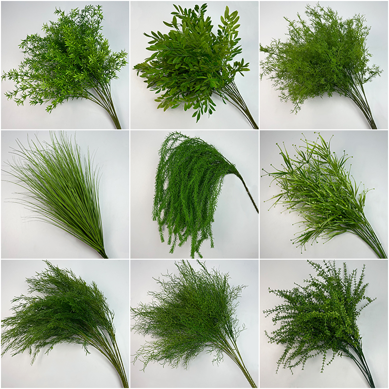 绿色仿真花永生花森系仿真绿植