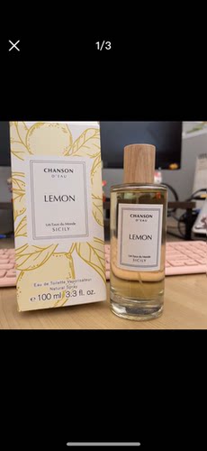 国内现货 迪拜本土CHANSON 西西里柠檬淡香水 伴手礼 100ml