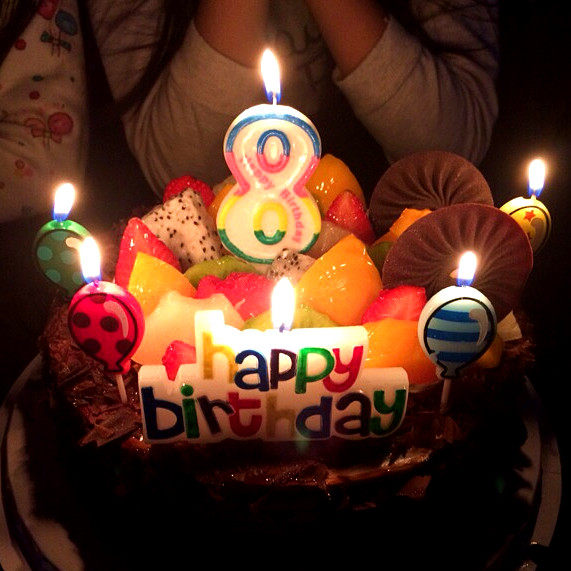 宝宝1周岁儿童生日蜡烛爱心形卡通数字母蜡烛派对装饰品蛋糕蜡烛