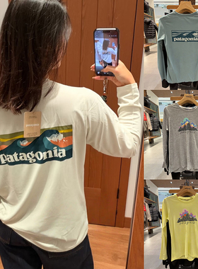 巴塔哥尼亚26新款Patagonia Cool Daily Graphic C1速干女款长袖T