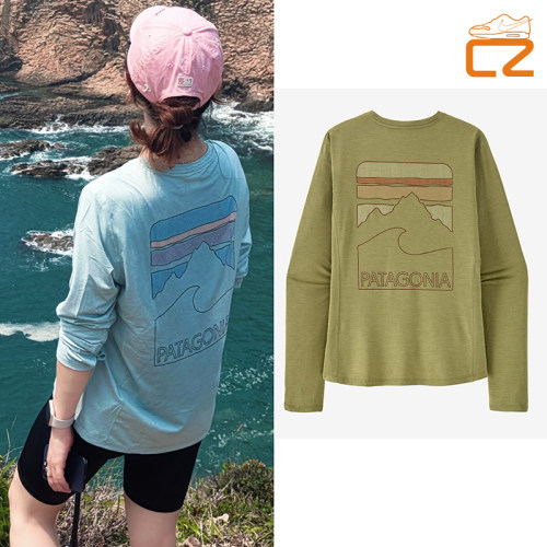 巴塔哥尼亚26款Patagonia Sun Shirt UPF 40 C1速干防晒女款长袖T