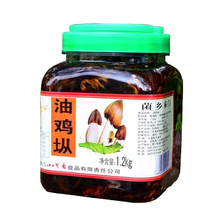 云南特产山里香油鸡枞1200克易门鸡枞菌野菌生吃下饭食用菌鸡枞菌