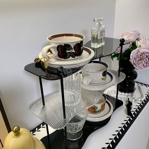 小红书同款加厚亚克力咖啡杯架子