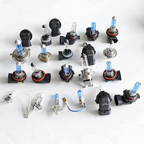 开源车用卤素灯泡H1 H3 H7 H4 12V 55W近光灯9012 H8黄光审车灯泡
