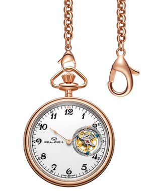 Seagull海鸥表男士陀飞轮怀表机械手表550.13.8804传承系列