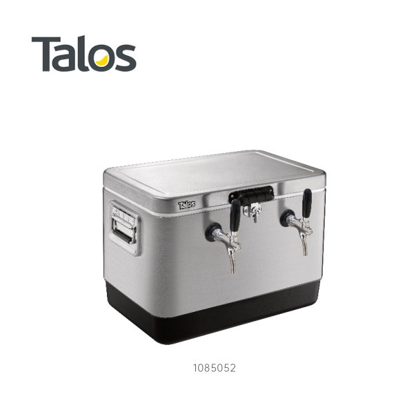 Talos塔罗斯精酿桶装啤酒304不锈钢两头保温箱便携式水冷打酒器