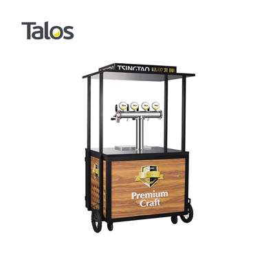 Talos塔罗斯桶装精酿啤酒设备啤酒机老上海推车移动扎啤机水冷机