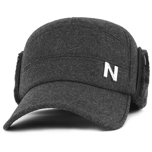 中老年冬天毛呢加厚保暖帽帽子