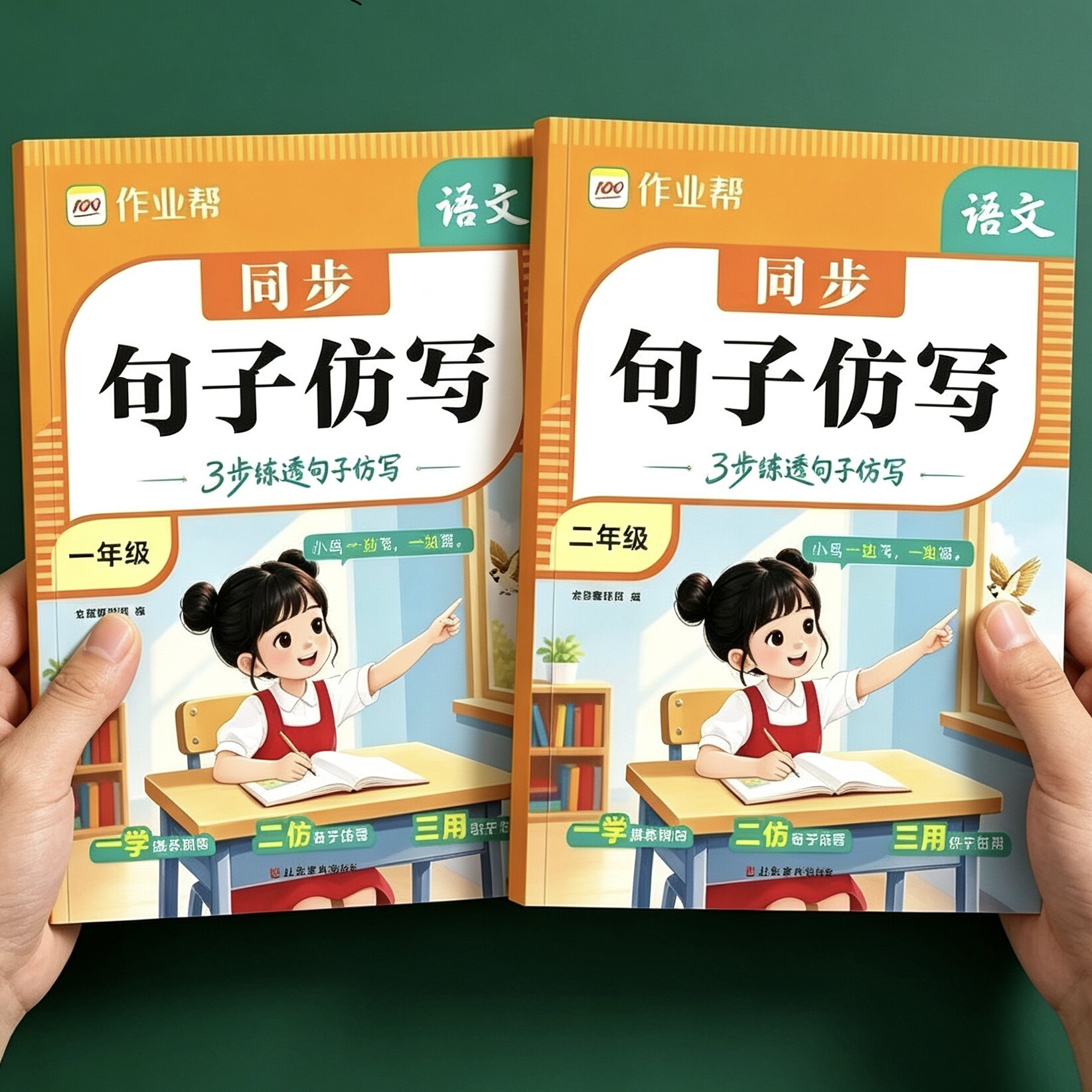 2026新 同步优美句子仿写一年级二年级上册语文生字组词造句人教注音看图写话专项训练优秀满分作文素材积累好词好句词语积累大全