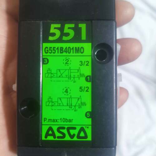 可维修正品ASCO电磁阀G551B401MO，型号确认，24V议价