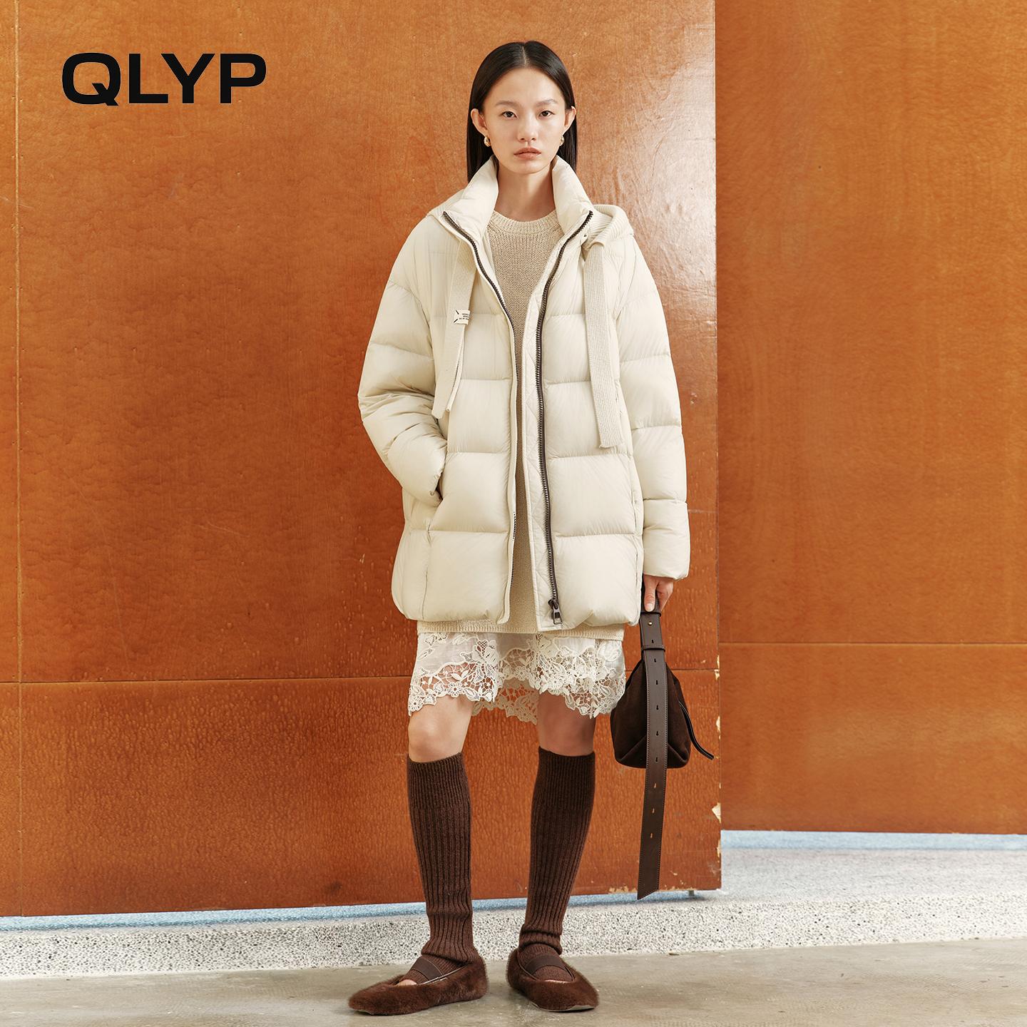 秋冬软糯时尚显瘦气质外套