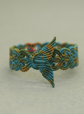 千里江山倾心鱼尾材料包手链