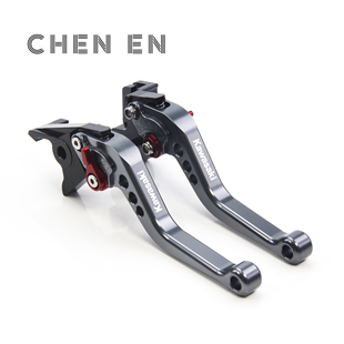 适用川崎Z250 Z800 ZX6R ZX10R牛角二指改装离合手把拉杆刹车牛角