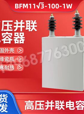 单相高压并联电容BWF11√3-334-1W200/100三相高压电容器LED灯
