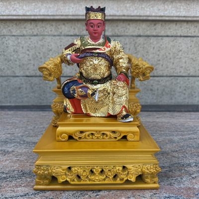 广泽尊王圣王公郭圣王5寸6神像