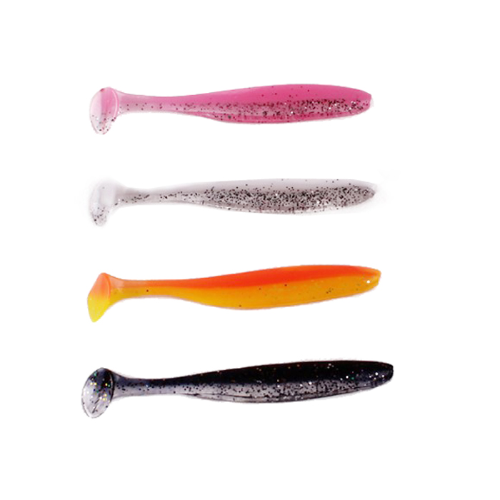 路亚软饵12厘米大号软虫双色T尾铅头钩海鲈饵鲈鱼饵假饵10cm德州