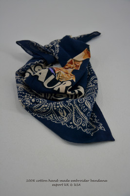 美式复古纪念版bandana方巾围巾