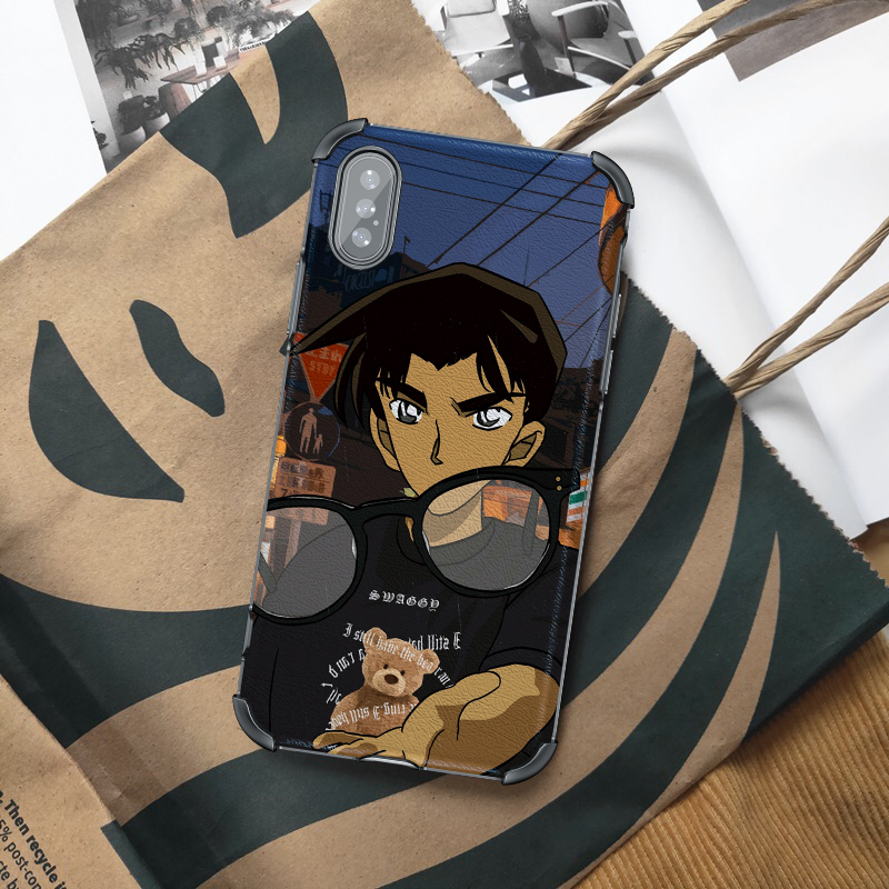 日系动漫服部平次适用苹果13Pro Max  15p14 15 16promax  8 plus炫酷手机壳