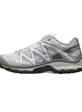 虎牙球鞋SALOMON XT-Quest 银灰黄夏季透气户外越野跑鞋男 491475