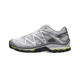 虎牙球鞋SALOMON XT-Quest 银灰黄夏季透气户外越野跑鞋男 491475