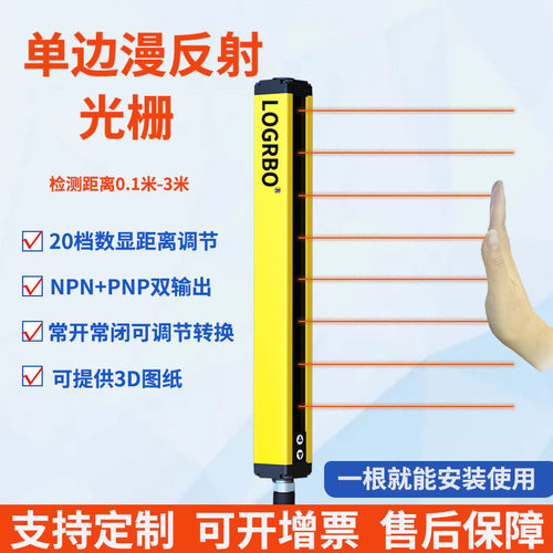 LOGRBO漫反射光栅单边光栅光幕