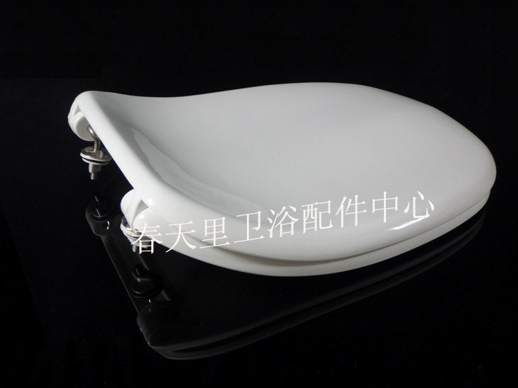 老式鹰牌马桶盖特殊形有弧度不平翘式坐便盖侧面安装后插式异型