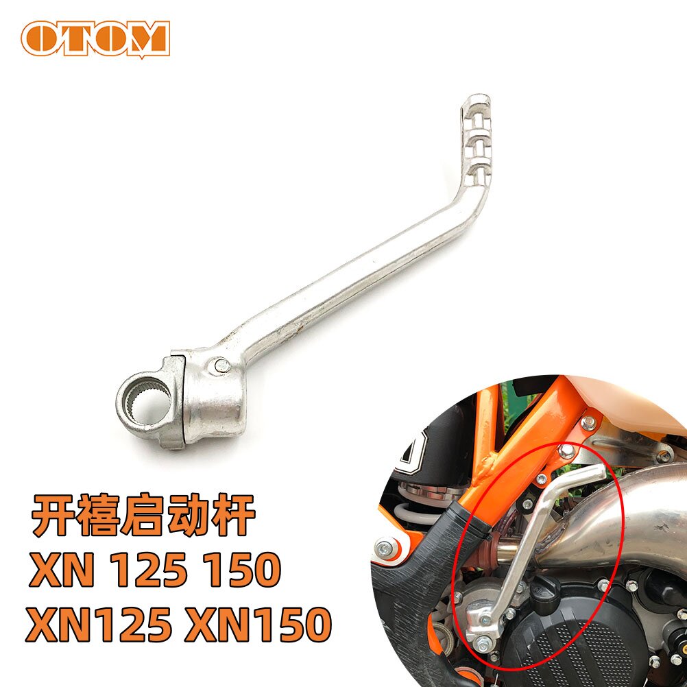 OTOM适用于开禧启动杆XN125/150 XN125/XN150脚启动杆 踩火杆踏板