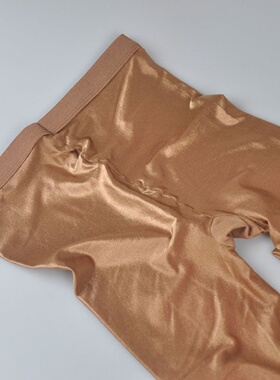 外贸单70大码夜店歌手油光连裤袜反光丝袜舞台油亮连体开档舍宾袜