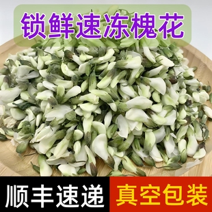 真空洋槐花4斤冷冻新鲜槐花冰冻花骨朵野菜饭店食材包饺子包包子
