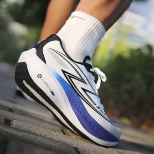 中速无垠1.0春季缓震厚底回弹爆米花碳板体考田径训练短跑跑步鞋