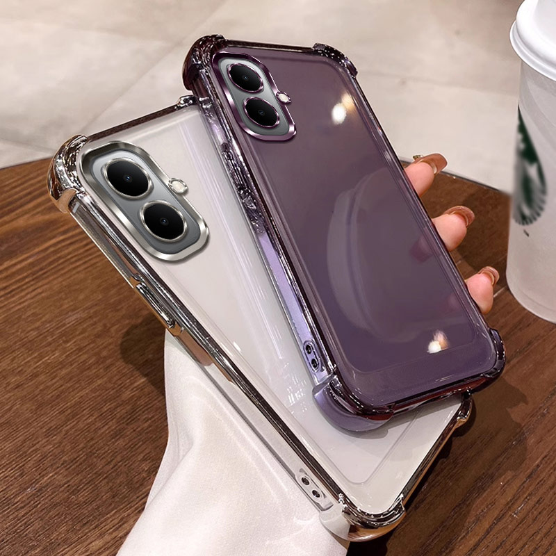 四角气囊防摔适用传音tecno spark go2s手机壳透明spark go2s外壳ins风全包软壳tpu硅胶个性网红可爱情侣女款