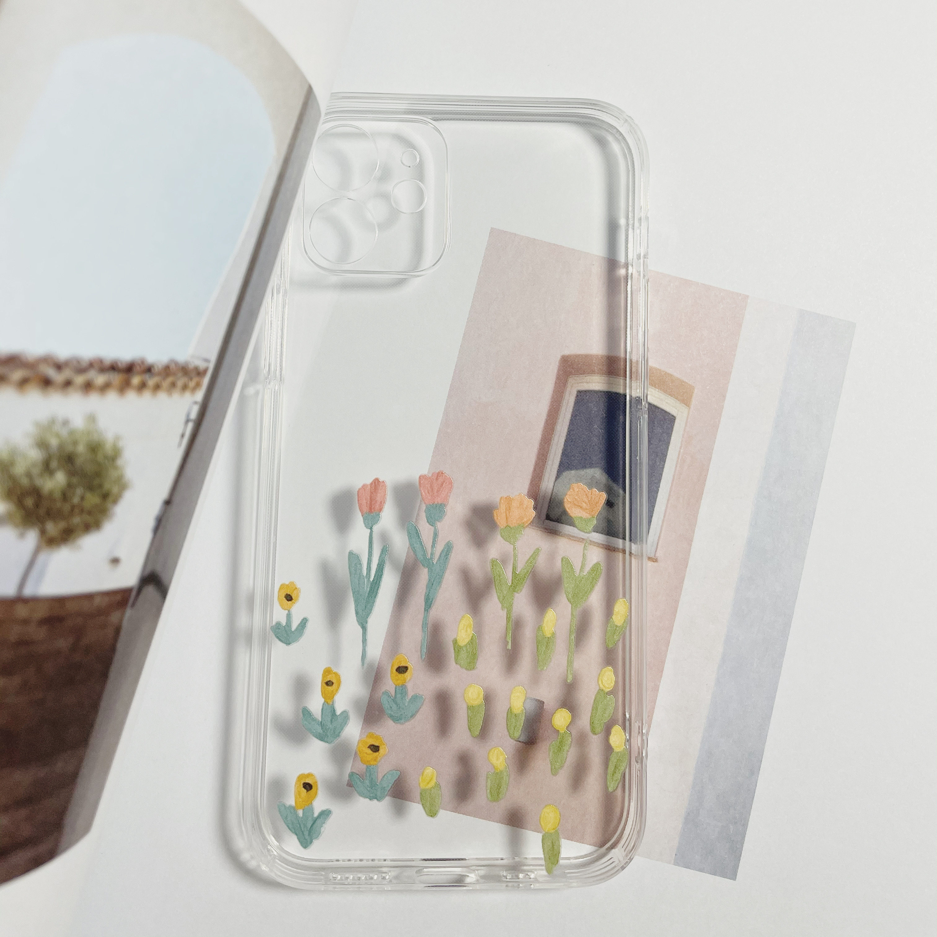 小心撒野 我的小花园 适用于iPhone16苹果15promax透明软壳苹果/华为/小米/OPPO/VIVO全包手机壳