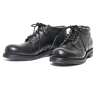 全黑绿茶芯】ROLLING DUB TRIO 德永胜也 A01 工装靴 日产手工靴