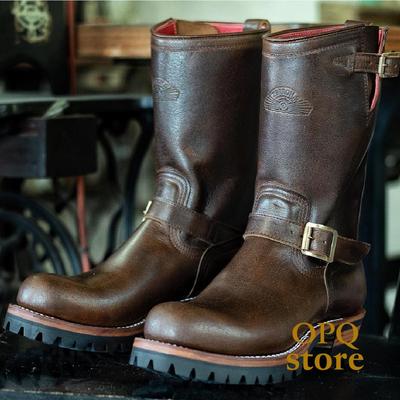 【双线 HorseButt】Zerrows 马皮 日本 工装靴手工靴工程师 皮靴