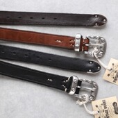 特价 清仓 VINTAGE WORKS DH5740日产高端手工复古牛皮带腰带