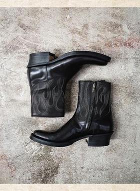 ROLLING DUB TRIO西部靴 R18 工装靴 日产手工靴