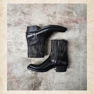 DUB 靴 TRIO西部靴 工装 日产手工靴 R18 ROLLING