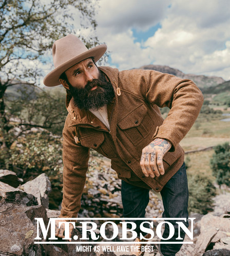 MTRobson美式复古羽绒服羊毛呢