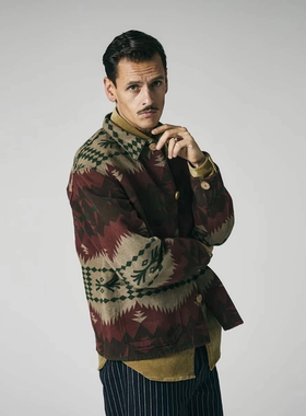 【国内现货】Stevenson Overall Co SOC 印第安提花 夹克外套日产