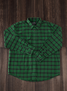 【限量款】Filson 阿拉斯加重磅8oz法兰绒纯棉长袖衬衫衬衣