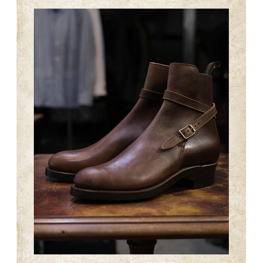 【国内现货】ROLLING DUB TRIO 工装靴 日本手工靴 马皮 BN04