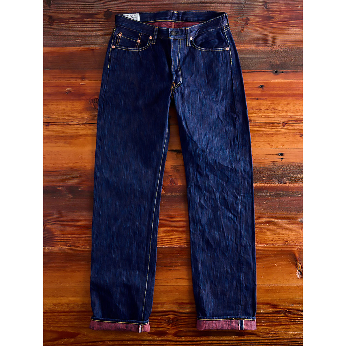 【 阿波正蓝x茜染】Studio D'artisan 45周年 小猪 牛仔裤 SP-084